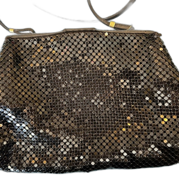 Whiting & Davis Vintage Black Evening Bag - Picture 2 of 5
